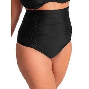 Shapermint High Waisted Bikini Bottom - Black